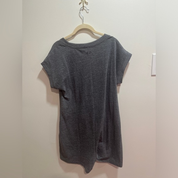 Madewell Gray V-Neck Romper - Picture 4 of 7